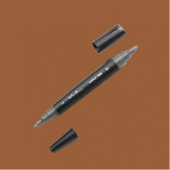 Маркер двусторонний акриловый Fat&Skinny FSTA-15 latte brown