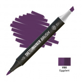 Маркер SKETCHMARKER Brush V80 Eggplant