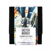 Набор маркеров Sketchmarker 12 Complex Set (12 шт. + сумка-органайзер)