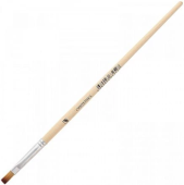 Кисть Альбатрос серии "Школьник", синтетика, плоская №8, короткая ручка