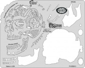 Трафарет Artool Steam Driven Template Sprung (FH SDSK 3)