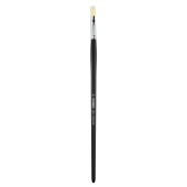 Кисть для акрила Sketchmarker 353L №10, жесткая синтетика, овальная удлиненная, ручка длинная