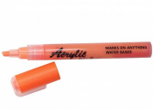 Маркер акриловый Fat&Skinny 2-5 мм crimson