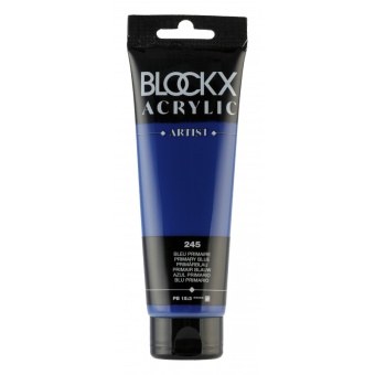 Синий основной, краска акриловая Blockx Artist, 250 мл