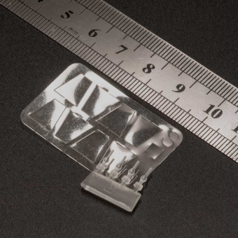 MiniWarPaint Столб фонарный "чугунный" 1-2 фонаря, размер S