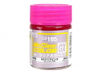 Mr. Hobby Mr. Color Лак эмалевый глянцевый Clear Pink, 18 мл
