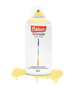 Краска аэрозольная Belazo WaterBased Banana Yellow, 300 мл
