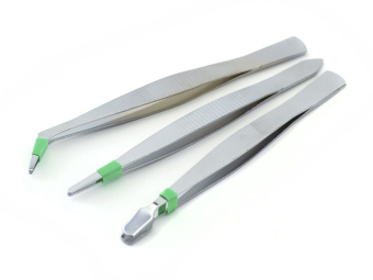 JAS 4108 Набор пинцетов, 3 шт.