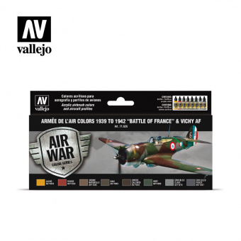 71626 Набор красок Vallejo Armee de L’Air Colors (8 цв.)