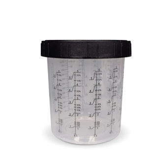 JETA PRO 596260 Ёмкость многоразовая с мерной шкалой и фиксирующим кольцом 600 мл