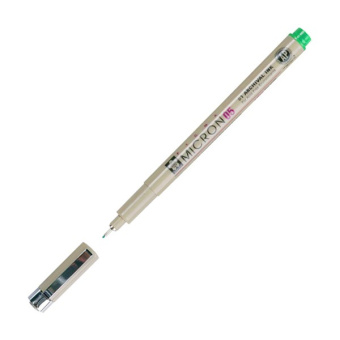 Ручка капиллярная Sakura Pigma Micron 0,45 мм #32 зеленый салатовый
