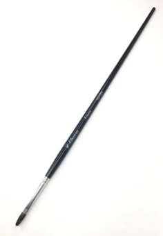 Кисть Альбатрос серии Профи, из волоса белки, овальная №4, длинная ручка