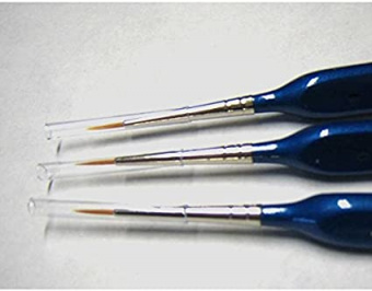 Harder&Steenbeck HS-170012 Набор кистей «888», синтетика, размер 2/0, 3 шт.