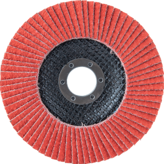 Abraforce Red Круг лепестковый торцевой 125 мм, Р36, прямая форма