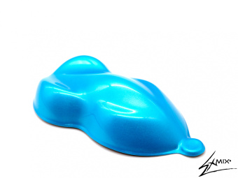 Краска Exmix Голубой Перламутр (Флакон 250 мл)