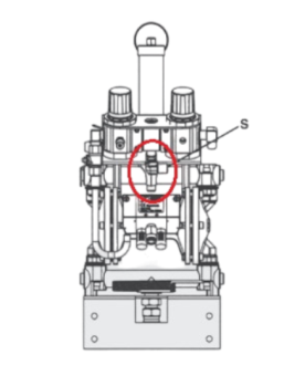 Iwata 06859563 Коленчатый соединитель насоса DPS