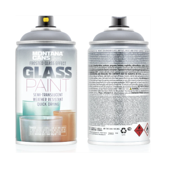 Аэрозольная краска Montana GLASS PAINT Black/ черный, 250 мл