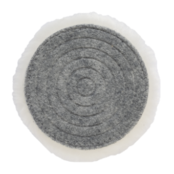 HANKO SHEEP 125 Жесткий полировальный диск из натуральной овчины, 125 x 25 мм