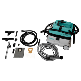 Мощный промышленный пылесос для влажной и сухой уборки HANKO VC-40L-EPM (бак 40 л)