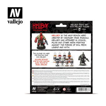 70187 Набор красок Vallejo Hellboy (8 цветов)