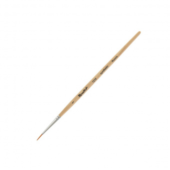 Кисть Roubloff серии 1210 №1 синтетика, круглая, короткая ручка