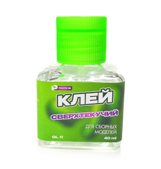 Pacific88 GL11 Клей для моделей сверхтекучий, 40 мл