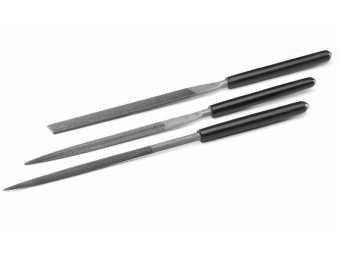 Tamiya 74046 Набор надфилей (3 шт.) разной формы