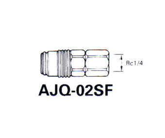 Iwata AJQ-02SF Фитинг для шланга Rc 1/4