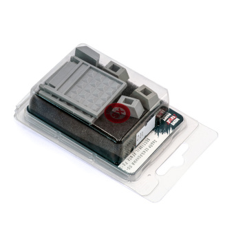 MiniWarPaint Забор секционный ПО-2 размер XS (3 панели + 4 опоры)