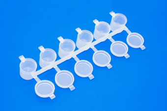 JAS 1574 Баночка для хранения и колеровки краски, 10 мл, герметичная крышка, набор 6 шт.