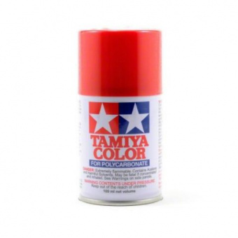 Краска Tamiya PS-20 Fluorescent Red (Флуоресцентный красный) 100 мл