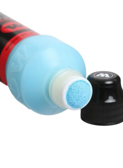 Маркер Molotow Dripstick Permanent Paint 860DS 10 мм shock blue middle (голубой)