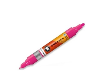 Маркер Molotow ONE4ALL 227HS-CO 1,5/4 мм #217 neon pink fluorescent