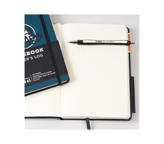 Скетчбук Molotow Notebook Driver's Log 25 Years, A5, 96 л, 90 г / кв. м, 14 см x 21 см