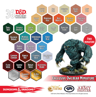 Набор красок Army Painter – D&D Monsters Paint Set