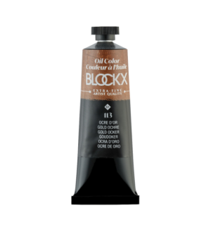 Охра золотистая, краска масляная Blockx, 35 мл