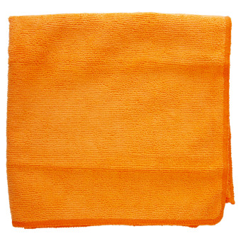 HANKO MC-O Мягкие оранжевые салфетки из микрофибры, 40 x 40 см, 2 шт.
