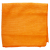 HANKO MC-O Мягкие оранжевые салфетки из микрофибры, 40 x 40 см, 2 шт.