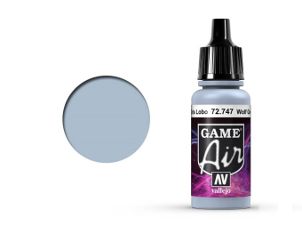 72747 Краска Vallejo GAME AIR Wolf Grey (Серый волк)