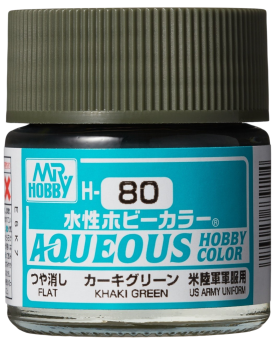 Mr. Hobby Краска 10 мл H80 KHAKI GREEN
