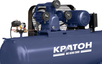 Компрессор с ременной передачей Кратон AC 630/300