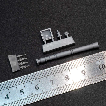 MiniWarPaint Столб фонарный "деревянный" 1 фонарь, размер XS (3 шт.)