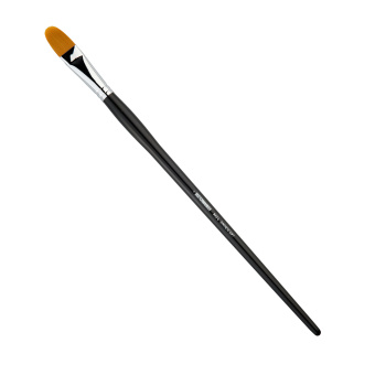 Кисть для акрила Sketchmarker 343 №4, синтетика мягкая, овальная, ручка длинная