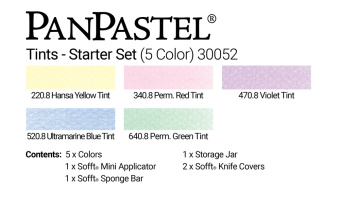 Набор PanPastel Starter Set Tints – Светлые оттенки стартовый (5 цветов)