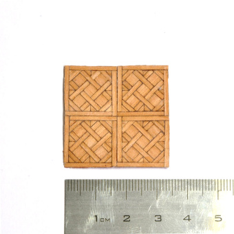 MiniWarPaint Паркет наборный Версальский квадрат, размер M