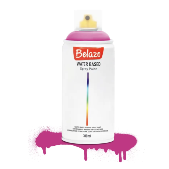 Краска аэрозольная Belazo WaterBased Magenta, 300 мл