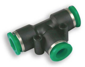 Vepa B259/2 Т-тройник цанга 6 мм, в пластиковом корпусе