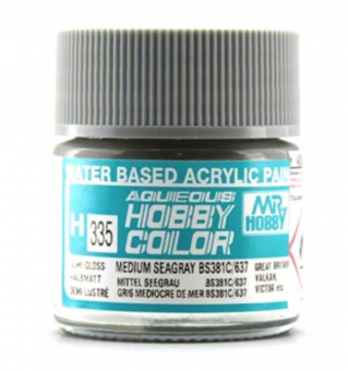 Mr. Hobby Краска 10 мл H335 MEDIUM SEAGRAY BS381C/637
