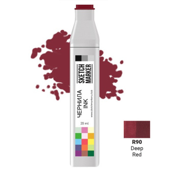 Чернила спиртовые SKETCHMARKER 22 мл цв. R90 Deep Red