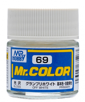 Mr. Hobby Краска 10 мл C69 OFF WHITE